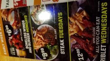 Applebee's menu