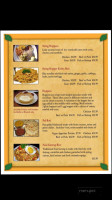 Red Pepper Cafe menu