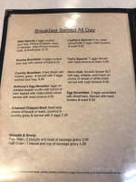 Mc Kinley's Grille menu