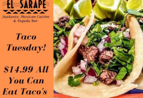 El Sarape Mexican Cuisine And Tequila food