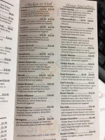 Roma Italian menu