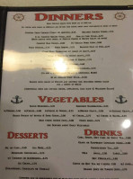 Anchor Grill menu