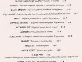 Fratelli D'italia menu