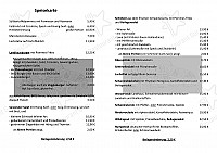 Landhaus am Heidenturm menu