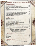 The Knight Spot Restauran menu