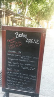 Bistro Arene menu