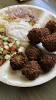 Aba's Falafel food