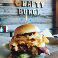 Crafty Burg'r N' Tap food