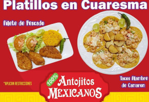 100% Antojitos Mexicanos food