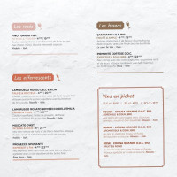 Signorizza Angouleme-champniers menu