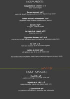 La Porte Angevine menu