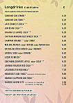 Billy Bobs Reutlingen menu