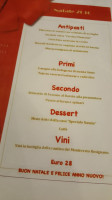 Pizzeria La Tana menu