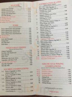 Ruby Food menu