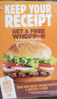 Burger King food