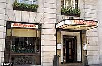 Langan's Brasserie outside