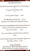 Konrads Kitchen And Grill menu