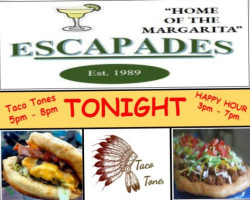 Escapades food