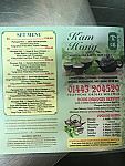 Kam Hon menu