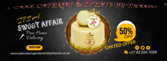 Cake Catering And Events By Thando food