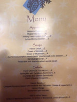 Franks Steak House menu