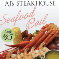 Aj's Steakhouse food