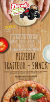 Pronto Pizza menu