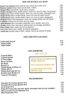 Case Coco menu