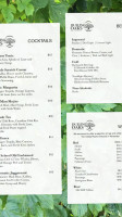 Dueling Oaks menu