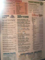 El Fogon Mexican Grill menu