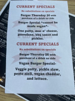 Fulton Street Pub Grill menu