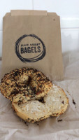 Black Market Bagels food