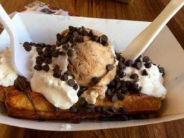 Nina's Waffles And Ice Cream food