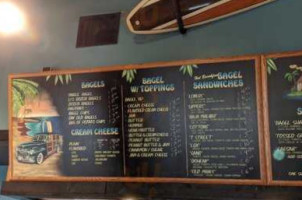 The Bagel Shack menu