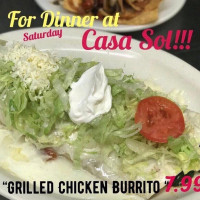 Casa Sol Tex-mex Grill food