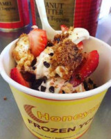 Honey Moon Frozen Yogurt food