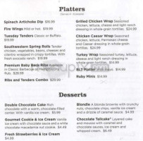 Ruby Tuesday menu