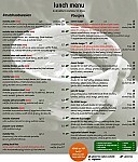 One Tea Grill menu