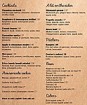 North Bondi Fish menu