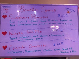 Chris's Corner menu