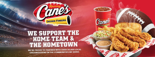 Raising Cane's Chicken Fingers food