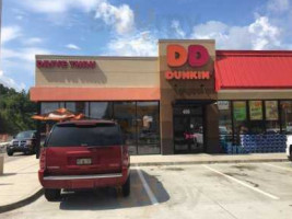 Dunkin' outside