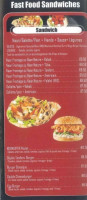 Mister Fast Food menu