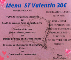 Les Cap-Horniers menu