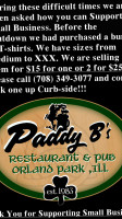 Paddy B's inside