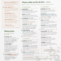 Signorizza menu