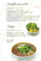 Le Cambodge 15 menu