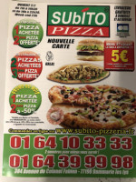 Subito Pizza food