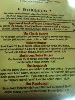 Tumbleweeds menu