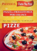 Pizzeria Fatte Na Pizza food